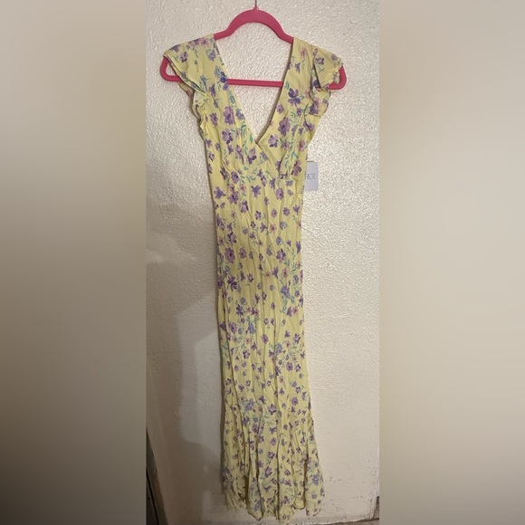 Beach Riot Elodie Floral multicolor Maxi Dress size Small NWT - Picture 4 of 11